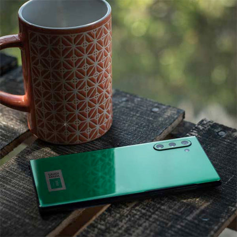Saudi Arabia Soccer Flag Galaxy Note 10 Skin